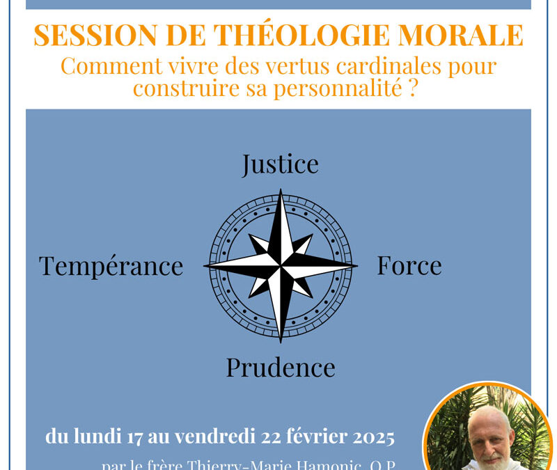 Session de théologie morale du 17 au 22 février 2025